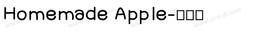 Homemade Apple字体转换